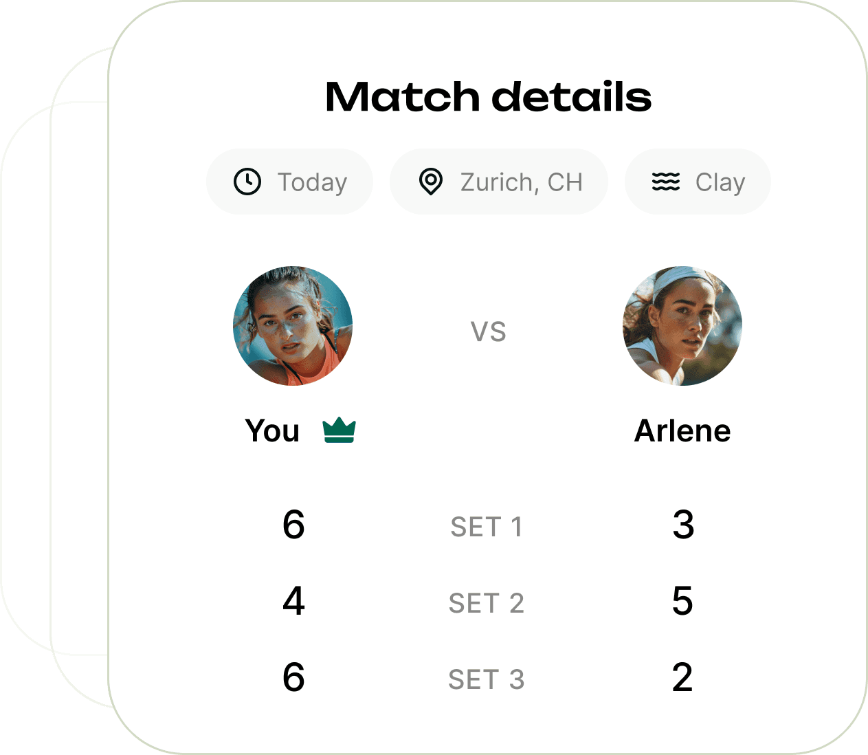 Build your own strategy to win knowing your opponents and track your matches